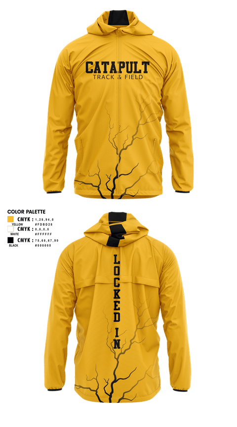 Windbreaker, Catapult Track & Field, Track & Field, Teamtime, Team time, sublimation, custom sports apparel, team uniforms, spirit wear, spiritwear, sports uniforms, custom shirts, team store, custom team store, fundraiser sports, apparel fundraiser