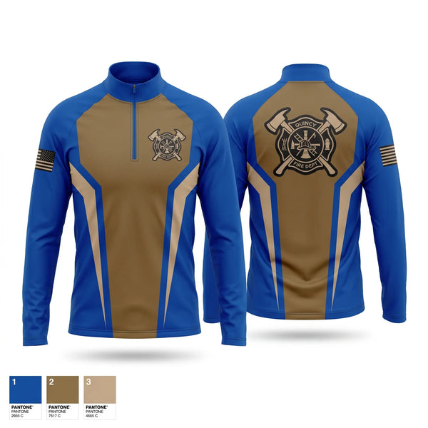 Windbreaker, Quincy fire department, Fire Department, Teamtime, Team time, sublimation, custom sports apparel, team uniforms, spirit wear, spiritwear, sports uniforms, custom shirts, team store, custom team store, fundraiser sports, apparel fundraiser