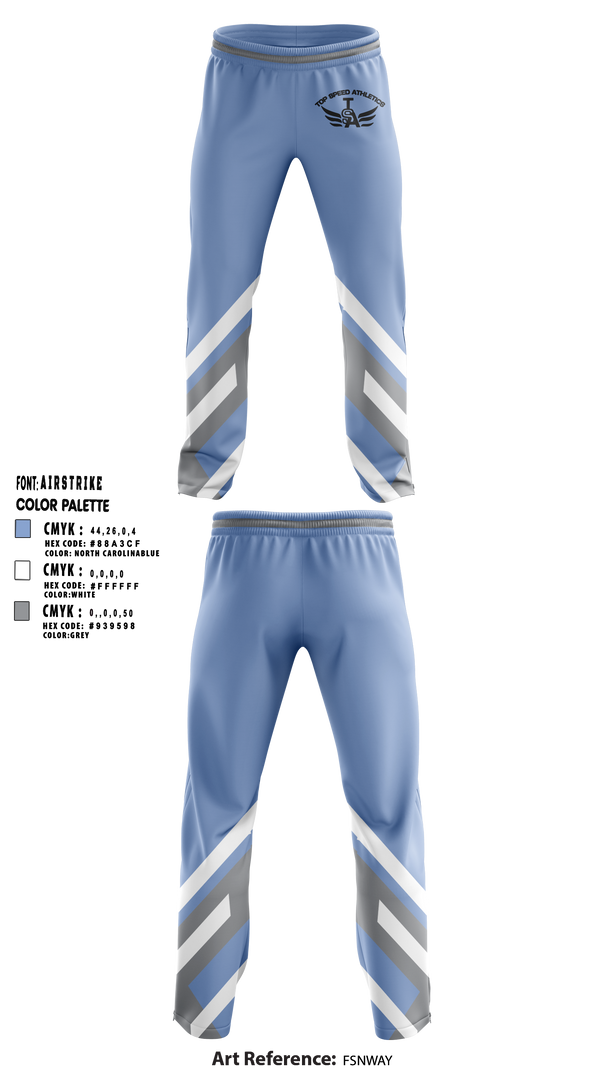 Sweatpants, Top Speed Athletics, Track & Field, Teamtime, Team time, sublimation, custom sports apparel, team uniforms, spirit wear, spiritwear, sports uniforms, custom shirts, team store, custom team store, fundraiser sports, apparel fundraiser