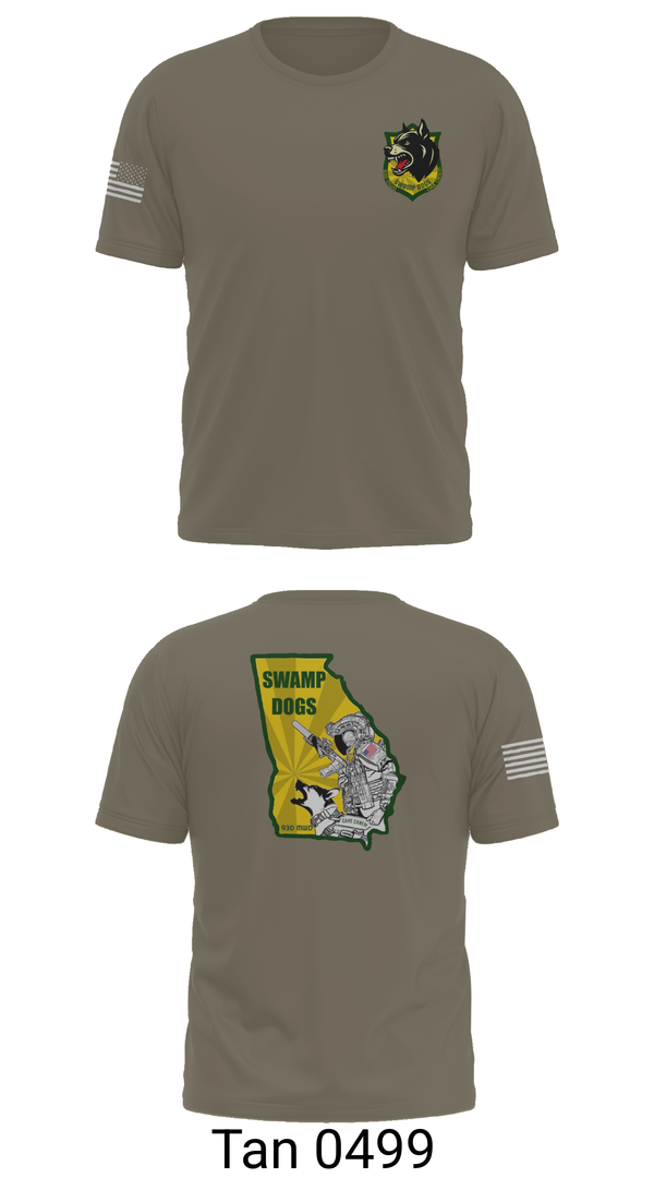 Short Sleeve Performance Shirt, 93D MP DET (MWD), , Teamtime, Team time, sublimation, custom sports apparel, team uniforms, spirit wear, spiritwear, sports uniforms, custom shirts, team store, custom team store, fundraiser sports, apparel fundraiser