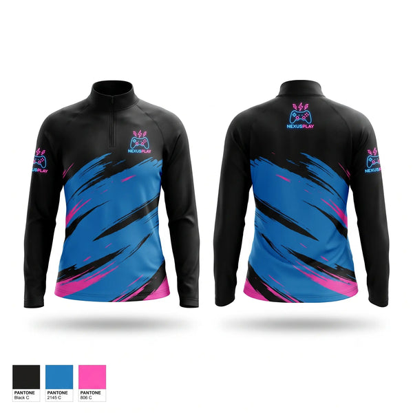 Quarter Zip Jacket, nexus, , Teamtime, Team time, sublimation, custom sports apparel, team uniforms, spirit wear, spiritwear, sports uniforms, custom shirts, team store, custom team store, fundraiser sports, apparel fundraiser