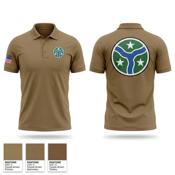 Short Sleeve Performance Polo, HHC 278TH CR, National Guard, Teamtime, Team time, sublimation, custom sports apparel, team uniforms, spirit wear, spiritwear, sports uniforms, custom shirts, team store, custom team store, fundraiser sports, apparel fundraiser