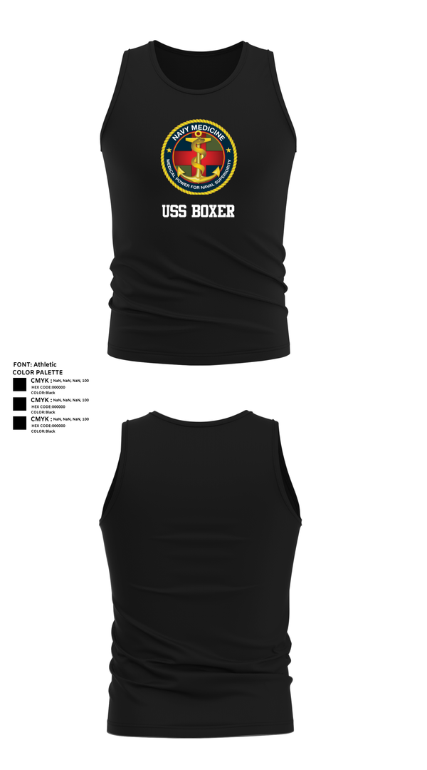 Tank Top, USS Boxer, , Teamtime, Team time, sublimation, custom sports apparel, team uniforms, spirit wear, spiritwear, sports uniforms, custom shirts, team store, custom team store, fundraiser sports, apparel fundraiser