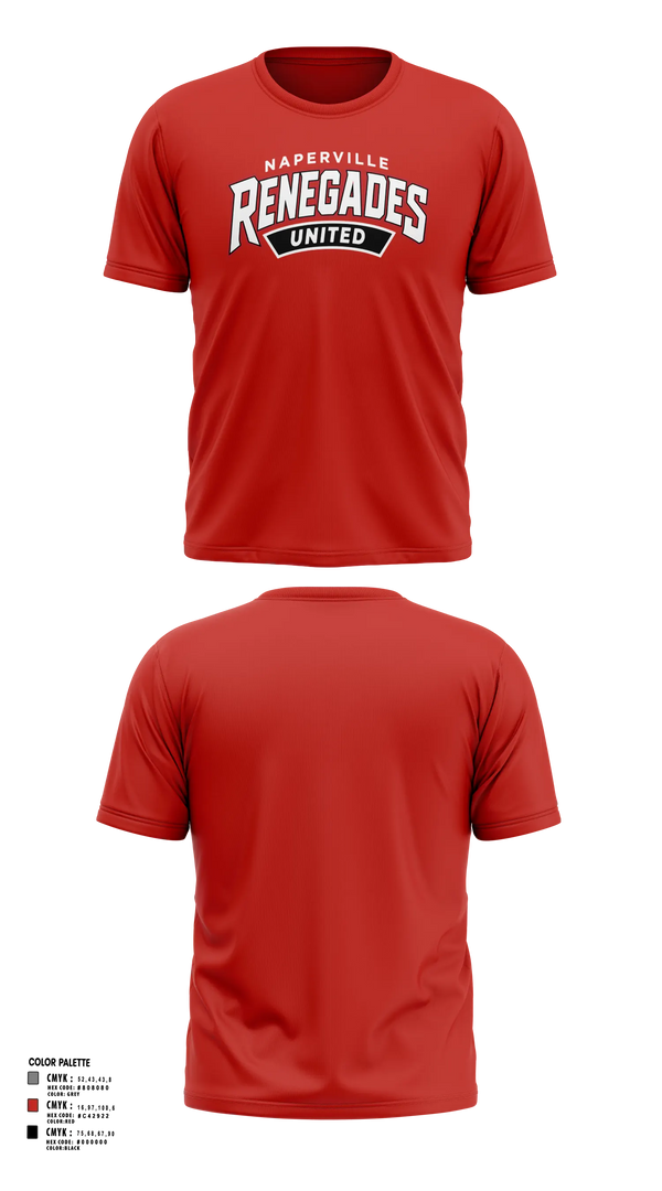 Short Sleeve Performance Shirt, Naperville Renegades, Baseball, Teamtime, Team time, sublimation, custom sports apparel, team uniforms, spirit wear, spiritwear, sports uniforms, custom shirts, team store, custom team store, fundraiser sports, apparel fundraiser