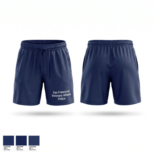 Athletic Shorts With Pockets, San Francisco Veterans Affairs Police, Police, Teamtime, Team time, sublimation, custom sports apparel, team uniforms, spirit wear, spiritwear, sports uniforms, custom shirts, team store, custom team store, fundraiser sports, apparel fundraiser