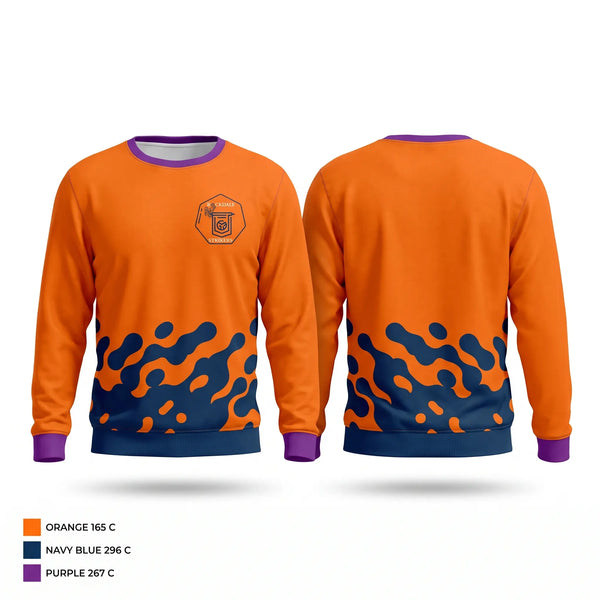 Crew Neck Sweatshirt, Rockdale Strikers, Men's Soccer, Teamtime, Team time, sublimation, custom sports apparel, team uniforms, spirit wear, spiritwear, sports uniforms, custom shirts, team store, custom team store, fundraiser sports, apparel fundraiser