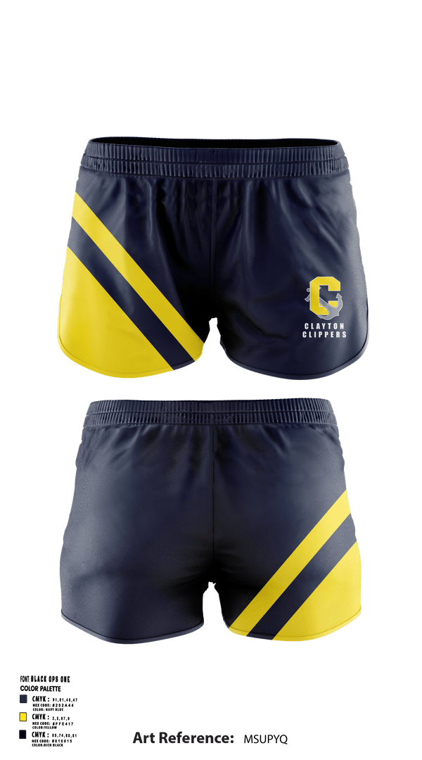 Ranger Panties, Clayton clippers, Track & Field, Teamtime, Team time, sublimation, custom sports apparel, team uniforms, spirit wear, spiritwear, sports uniforms, custom shirts, team store, custom team store, fundraiser sports, apparel fundraiser