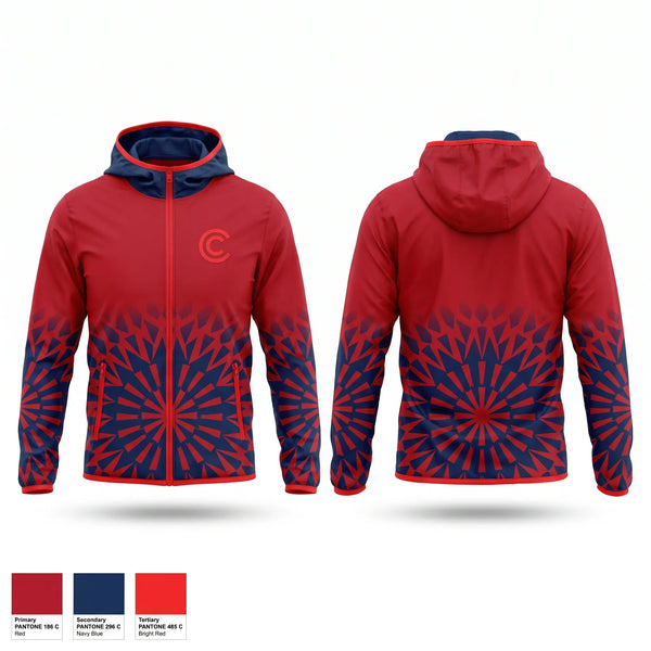 Windbreaker, Cornell, Ice Hockey, Teamtime, Team time, sublimation, custom sports apparel, team uniforms, spirit wear, spiritwear, sports uniforms, custom shirts, team store, custom team store, fundraiser sports, apparel fundraiser