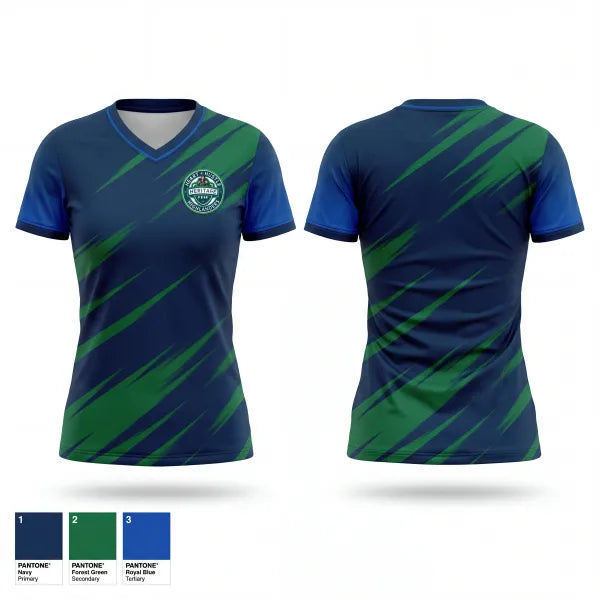 Womens Short Sleeve Vneck Shirt, Heritage Prep Highlanders, Men's Basketball, Teamtime, Team time, sublimation, custom sports apparel, team uniforms, spirit wear, spiritwear, sports uniforms, custom shirts, team store, custom team store, fundraiser sports, apparel fundraiser