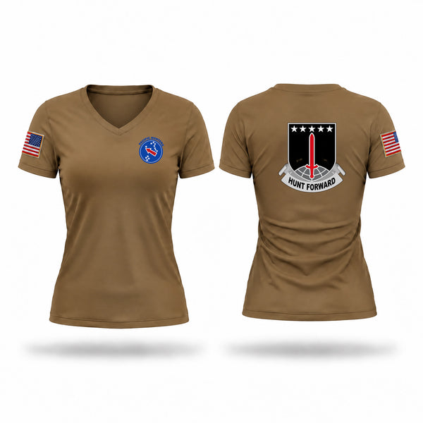 Womens Short Sleeve Vneck Shirt, 3MDTF, Army, Teamtime, Team time, sublimation, custom sports apparel, team uniforms, spirit wear, spiritwear, sports uniforms, custom shirts, team store, custom team store, fundraiser sports, apparel fundraiser