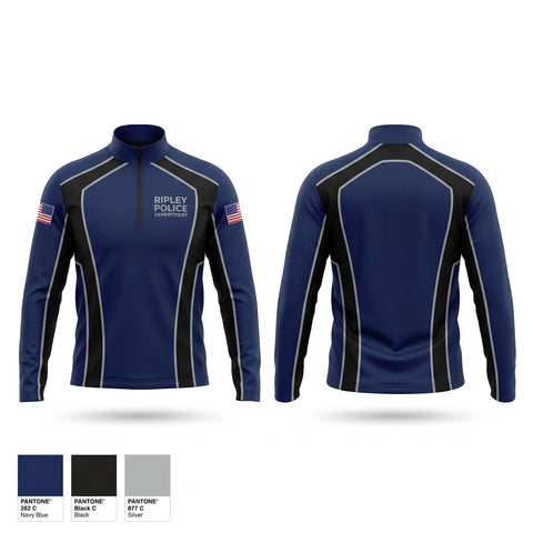 Windbreaker, ripley poice department, Police, Teamtime, Team time, sublimation, custom sports apparel, team uniforms, spirit wear, spiritwear, sports uniforms, custom shirts, team store, custom team store, fundraiser sports, apparel fundraiser