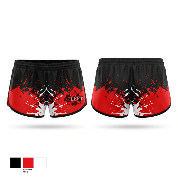 Womens Shorts, Go Left Sports, Men's Basketball, Teamtime, Team time, sublimation, custom sports apparel, team uniforms, spirit wear, spiritwear, sports uniforms, custom shirts, team store, custom team store, fundraiser sports, apparel fundraiser
