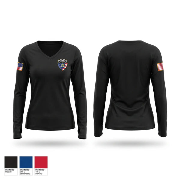 Old School Cotton Feel Shirt, Onondaga Community College Campus Police, Police, Teamtime, Team time, sublimation, custom sports apparel, team uniforms, spirit wear, spiritwear, sports uniforms, custom shirts, team store, custom team store, fundraiser sports, apparel fundraiser