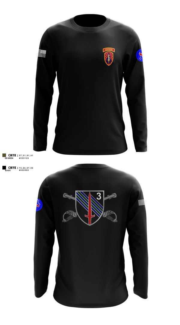Long Sleeve Performance Shirt, 5th SFAB, Army, Teamtime, Team time, sublimation, custom sports apparel, team uniforms, spirit wear, spiritwear, sports uniforms, custom shirts, team store, custom team store, fundraiser sports, apparel fundraiser