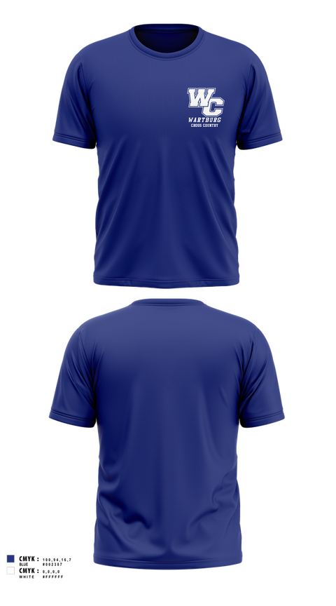 Short Sleeve Performance Shirt, Wartburg Cross Country, Cross Country, Teamtime, Team time, sublimation, custom sports apparel, team uniforms, spirit wear, spiritwear, sports uniforms, custom shirts, team store, custom team store, fundraiser sports, apparel fundraiser