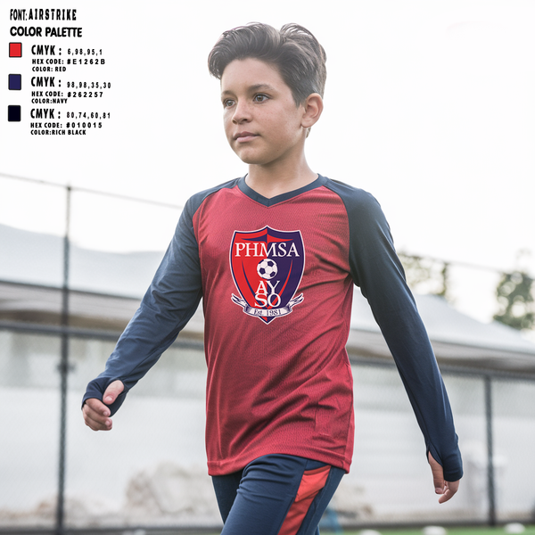 Long Sleeve Performance Shirt, Pleasant Hill Martinez Soccer Association, Spirit Store, Teamtime, Team time, sublimation, custom sports apparel, team uniforms, spirit wear, spiritwear, sports uniforms, custom shirts, team store, custom team store, fundraiser sports, apparel fundraiser