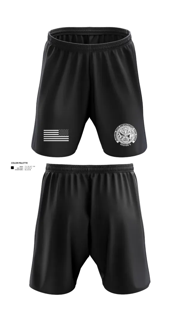 Athletic Shorts With Pockets, Alabama Drug Enforcement Task Force, Police, Teamtime, Team time, sublimation, custom sports apparel, team uniforms, spirit wear, spiritwear, sports uniforms, custom shirts, team store, custom team store, fundraiser sports, apparel fundraiser