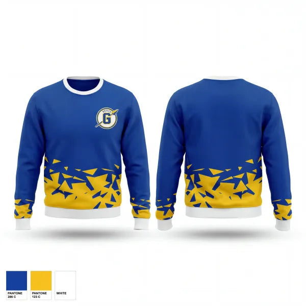 Crew Neck Sweatshirt, Gamewell Braves, Baseball, Teamtime, Team time, sublimation, custom sports apparel, team uniforms, spirit wear, spiritwear, sports uniforms, custom shirts, team store, custom team store, fundraiser sports, apparel fundraiser