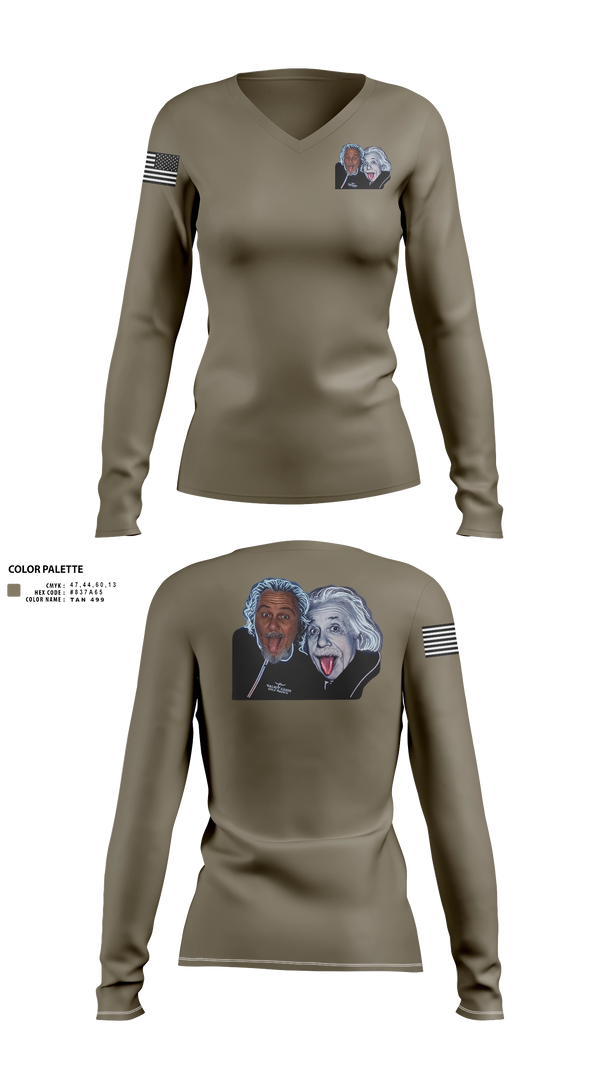 Womens Long Sleeve Vneck Shirt, THE TWO HEADED FISH, Fire Department, Teamtime, Team time, sublimation, custom sports apparel, team uniforms, spirit wear, spiritwear, sports uniforms, custom shirts, team store, custom team store, fundraiser sports, apparel fundraiser