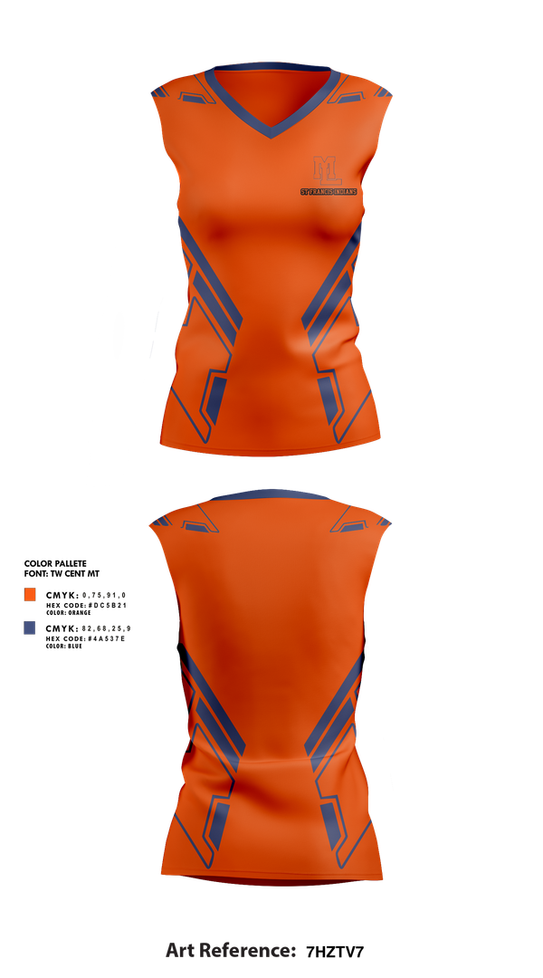 Sleeveless Performance Shirt, Mountain Lakes Volleyball, Women's Volleyball, Teamtime, Team time, sublimation, custom sports apparel, team uniforms, spirit wear, spiritwear, sports uniforms, custom shirts, team store, custom team store, fundraiser sports, apparel fundraiser