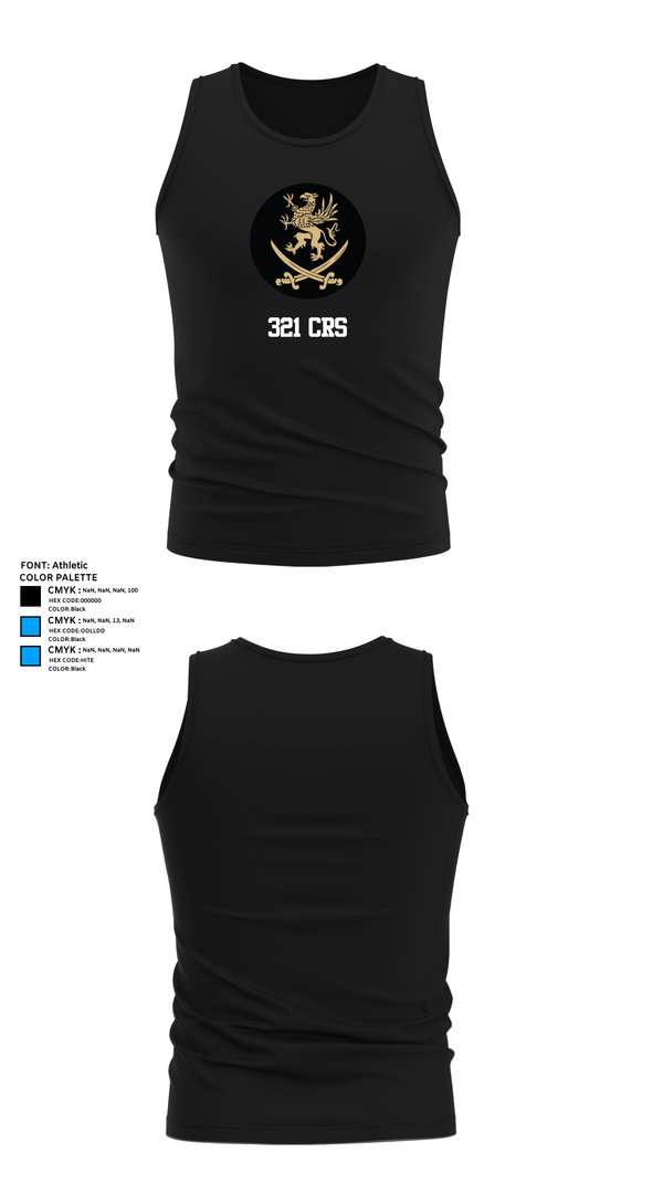 Tank Top, 321 CRS, , Teamtime, Team time, sublimation, custom sports apparel, team uniforms, spirit wear, spiritwear, sports uniforms, custom shirts, team store, custom team store, fundraiser sports, apparel fundraiser