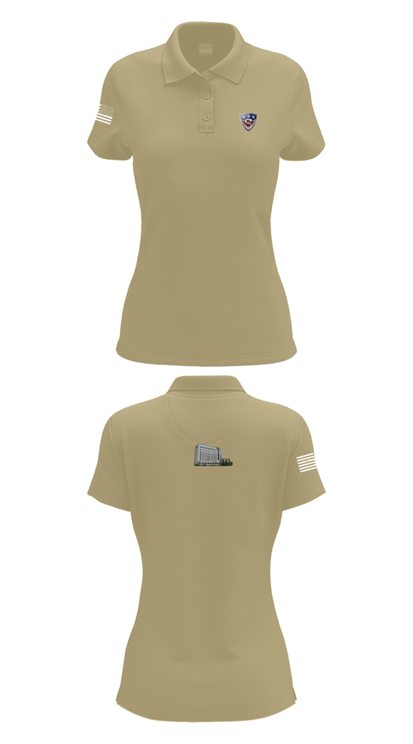 Womens Short Sleeve Performance Polo, Vet-Sec Protective agency, , Teamtime, Team time, sublimation, custom sports apparel, team uniforms, spirit wear, spiritwear, sports uniforms, custom shirts, team store, custom team store, fundraiser sports, apparel fundraiser