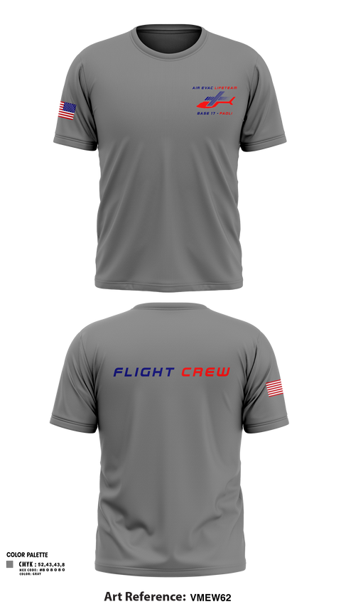 Old School Cotton Feel Shirt, Air Evac Lifeteam, EMS/EMT, Teamtime, Team time, sublimation, custom sports apparel, team uniforms, spirit wear, spiritwear, sports uniforms, custom shirts, team store, custom team store, fundraiser sports, apparel fundraiser