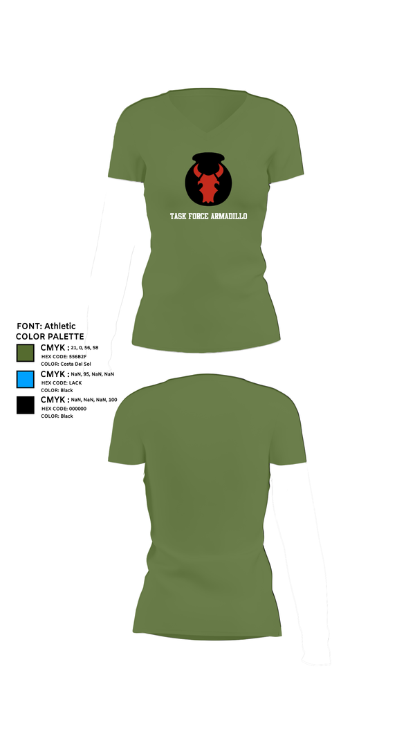 Womens Short Sleeve Vneck Shirt, , National Guard, Teamtime, Team time, sublimation, custom sports apparel, team uniforms, spirit wear, spiritwear, sports uniforms, custom shirts, team store, custom team store, fundraiser sports, apparel fundraiser