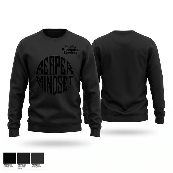 Crew Neck Sweatshirt, Fidelity Protective Services, , Teamtime, Team time, sublimation, custom sports apparel, team uniforms, spirit wear, spiritwear, sports uniforms, custom shirts, team store, custom team store, fundraiser sports, apparel fundraiser