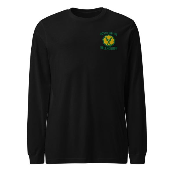 805th military police company 28927208 Unisex Long Sleeve Tee | Bella + Canvas 3501