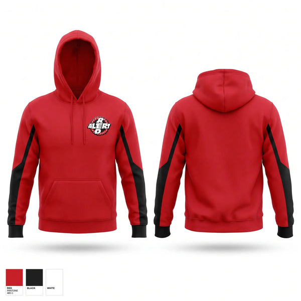 Hoodie, Red Alert, Softball, Teamtime, Team time, sublimation, custom sports apparel, team uniforms, spirit wear, spiritwear, sports uniforms, custom shirts, team store, custom team store, fundraiser sports, apparel fundraiser