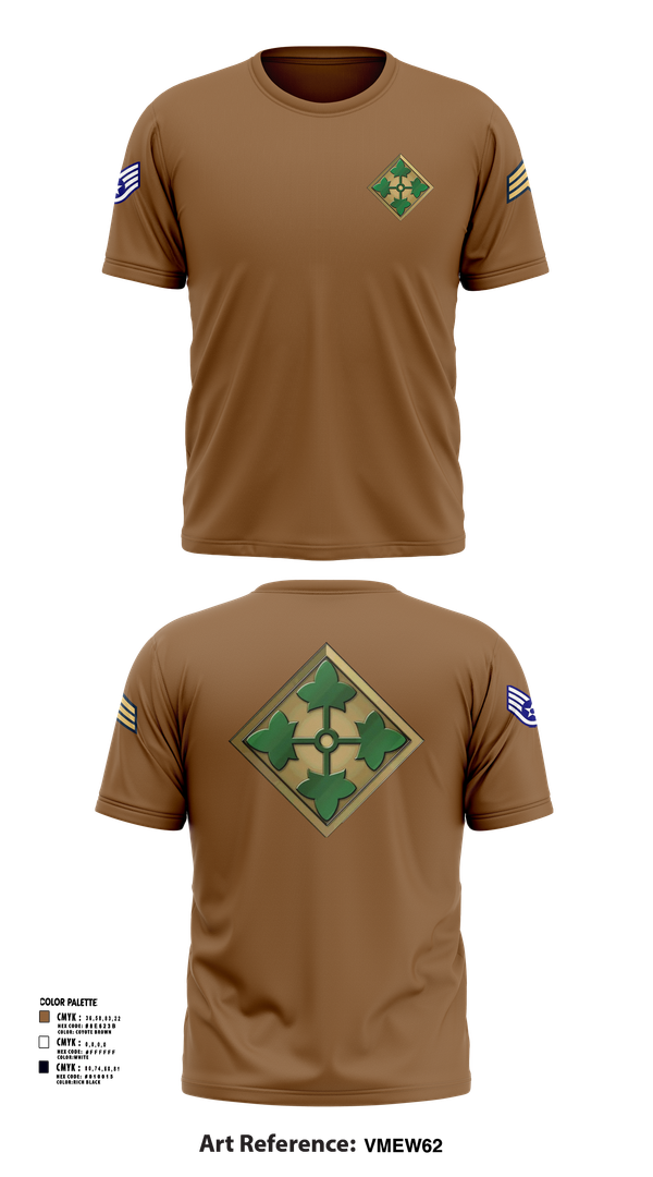 Short Sleeve Performance Shirt, 4th infantry division, Army, Teamtime, Team time, sublimation, custom sports apparel, team uniforms, spirit wear, spiritwear, sports uniforms, custom shirts, team store, custom team store, fundraiser sports, apparel fundraiser