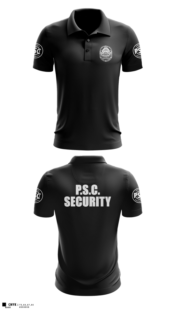 Short Sleeve Performance Polo, Security, Police, Teamtime, Team time, sublimation, custom sports apparel, team uniforms, spirit wear, spiritwear, sports uniforms, custom shirts, team store, custom team store, fundraiser sports, apparel fundraiser