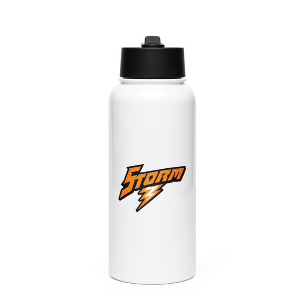 Storm Stainless Steel Water Bottle with a Straw Lid