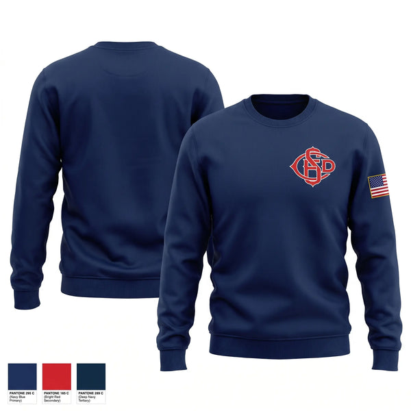 Crew Neck Sweatshirt, Central Stickney Fire, Fire Department, Teamtime, Team time, sublimation, custom sports apparel, team uniforms, spirit wear, spiritwear, sports uniforms, custom shirts, team store, custom team store, fundraiser sports, apparel fundraiser