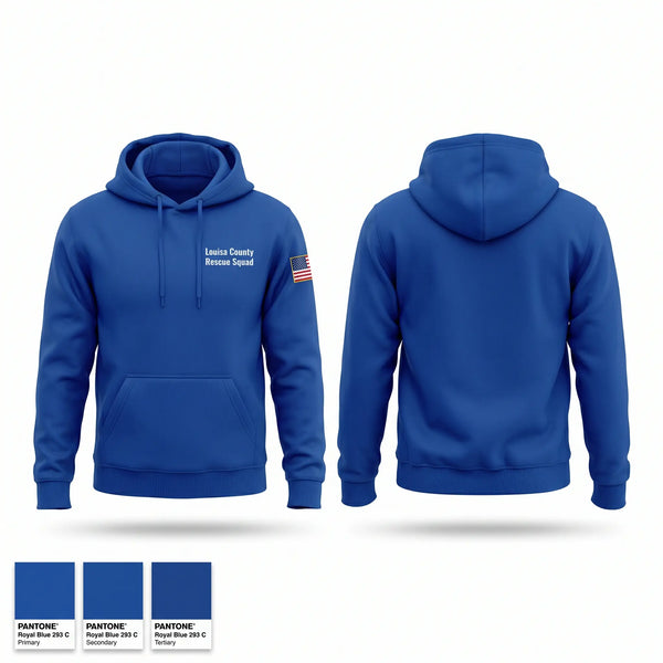 Hoodie, Louisa County Rescue Squad, EMS/EMT, Teamtime, Team time, sublimation, custom sports apparel, team uniforms, spirit wear, spiritwear, sports uniforms, custom shirts, team store, custom team store, fundraiser sports, apparel fundraiser