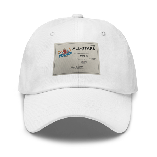 Dad hat - White