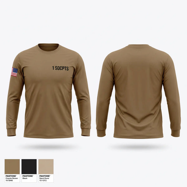 Long Sleeve Performance Shirt, 1 SOCPTS, Air Force, Teamtime, Team time, sublimation, custom sports apparel, team uniforms, spirit wear, spiritwear, sports uniforms, custom shirts, team store, custom team store, fundraiser sports, apparel fundraiser