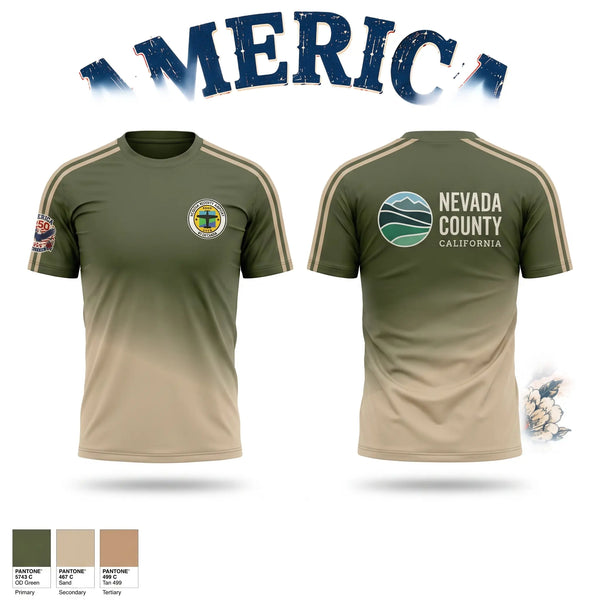 Short Sleeve Performance Shirt, County of Nevada, , Teamtime, Team time, sublimation, custom sports apparel, team uniforms, spirit wear, spiritwear, sports uniforms, custom shirts, team store, custom team store, fundraiser sports, apparel fundraiser