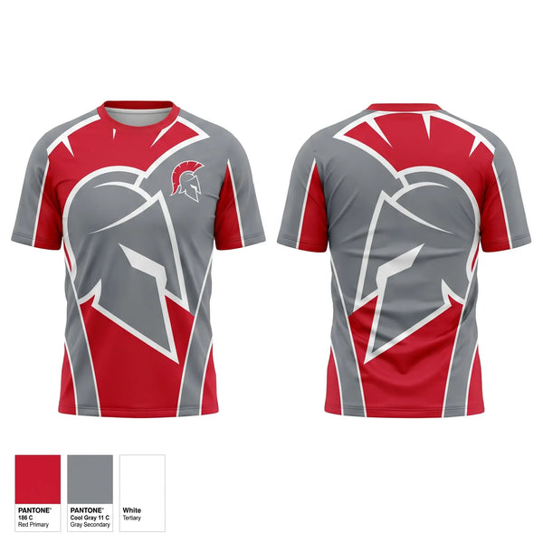 Soft Poly Tee Cotton Like Feel, Chenango Valley Youth Football, , Teamtime, Team time, sublimation, custom sports apparel, team uniforms, spirit wear, spiritwear, sports uniforms, custom shirts, team store, custom team store, fundraiser sports, apparel fundraiser