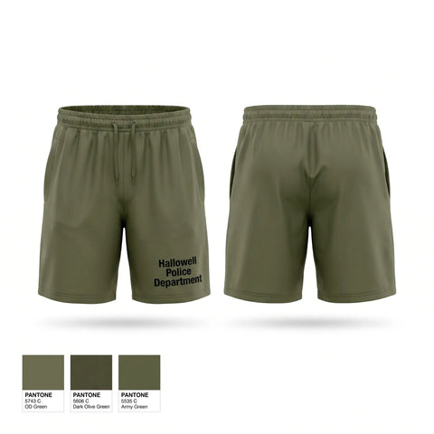 Athletic Shorts With Pockets, Hallowell Police Department, Police, Teamtime, Team time, sublimation, custom sports apparel, team uniforms, spirit wear, spiritwear, sports uniforms, custom shirts, team store, custom team store, fundraiser sports, apparel fundraiser