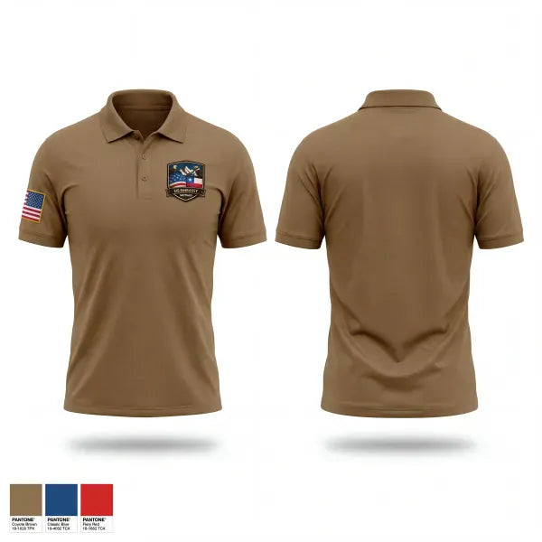 Short Sleeve Performance Polo, US Embassy Santiago, Air Force, Teamtime, Team time, sublimation, custom sports apparel, team uniforms, spirit wear, spiritwear, sports uniforms, custom shirts, team store, custom team store, fundraiser sports, apparel fundraiser