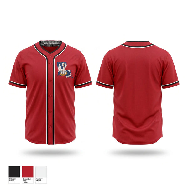 Full Button Baseball Jersey, Sandlot, Baseball, Teamtime, Team time, sublimation, custom sports apparel, team uniforms, spirit wear, spiritwear, sports uniforms, custom shirts, team store, custom team store, fundraiser sports, apparel fundraiser