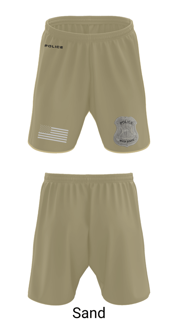 Athletic Shorts With Pockets, RRPD, Police, Teamtime, Team time, sublimation, custom sports apparel, team uniforms, spirit wear, spiritwear, sports uniforms, custom shirts, team store, custom team store, fundraiser sports, apparel fundraiser