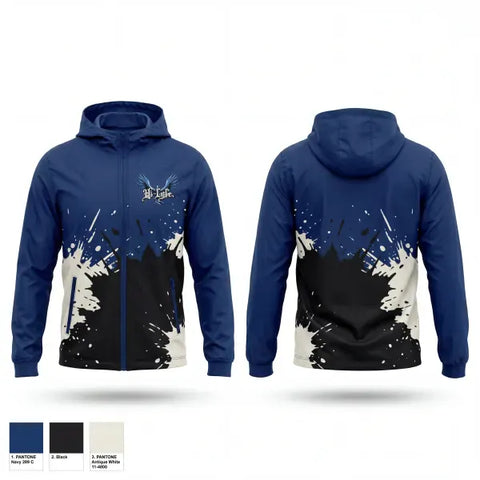 Windbreaker, Hi-Lyfe Basketball, Men's Basketball, Teamtime, Team time, sublimation, custom sports apparel, team uniforms, spirit wear, spiritwear, sports uniforms, custom shirts, team store, custom team store, fundraiser sports, apparel fundraiser