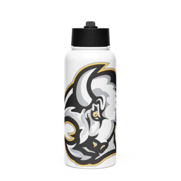 Floyd County Volleyball 77433669 Stainless Steel Water Bottle with a Straw Lid