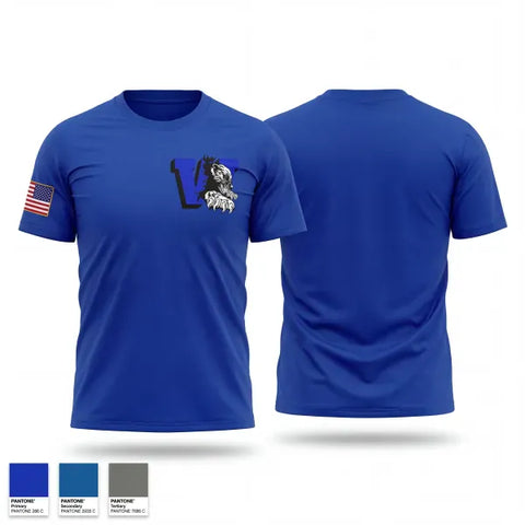 Old School Cotton Feel Shirt, Westover JROTC, Army, Teamtime, Team time, sublimation, custom sports apparel, team uniforms, spirit wear, spiritwear, sports uniforms, custom shirts, team store, custom team store, fundraiser sports, apparel fundraiser