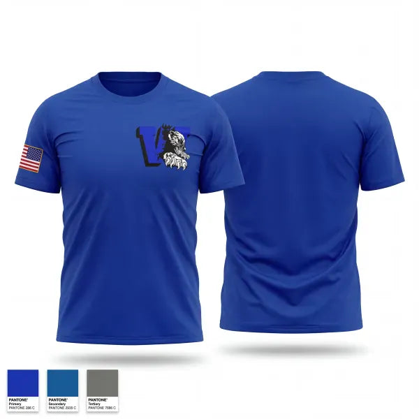 Old School Cotton Feel Shirt, Westover JROTC, Army, Teamtime, Team time, sublimation, custom sports apparel, team uniforms, spirit wear, spiritwear, sports uniforms, custom shirts, team store, custom team store, fundraiser sports, apparel fundraiser