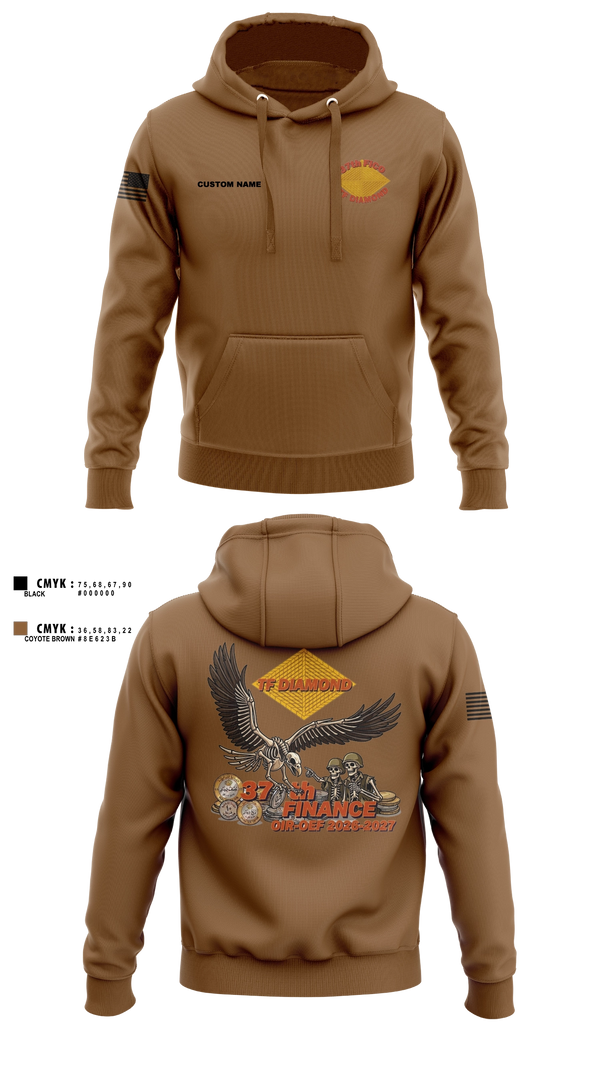 Hoodie, 37th FICO, Army, Teamtime, Team time, sublimation, custom sports apparel, team uniforms, spirit wear, spiritwear, sports uniforms, custom shirts, team store, custom team store, fundraiser sports, apparel fundraiser