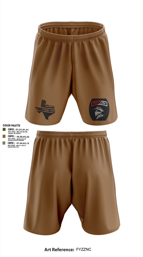 Athletic Shorts With Pockets, 6-9 bandit troop, Army, Teamtime, Team time, sublimation, custom sports apparel, team uniforms, spirit wear, spiritwear, sports uniforms, custom shirts, team store, custom team store, fundraiser sports, apparel fundraiser